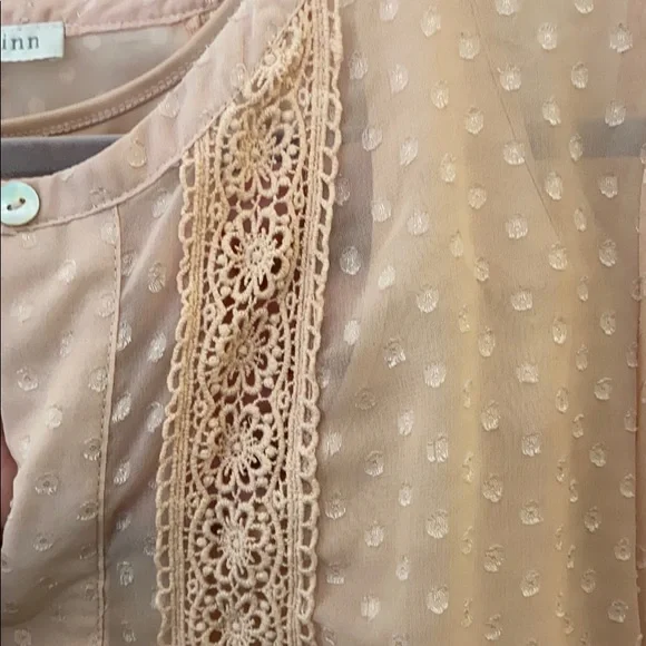 Sheer top with cami - Picture 4 of 4